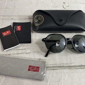 Ray Ban Black RB2195 Thalia 901/58 53-18-145 3P Sunglass Frames Made In Italy